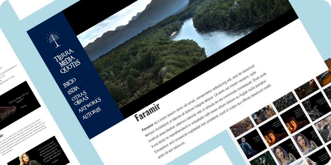 Imagen-logo de Tierra Media Quotes